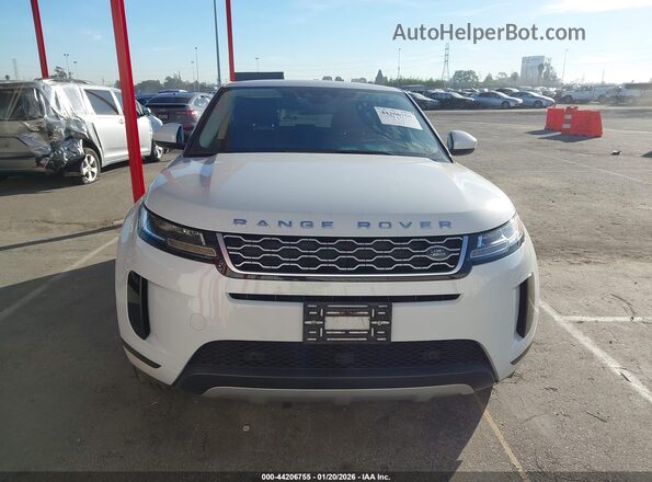SALZJ2FX4LH069129 2020 LAND ROVER RANGE ROVER EVOQUE White Widok zestawu wskaźników
