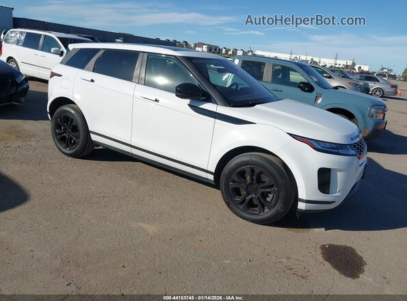 SALZJ2FX7MH122942 2021 LAND ROVER RANGE ROVER EVOQUE Белый Передняя правая четверть