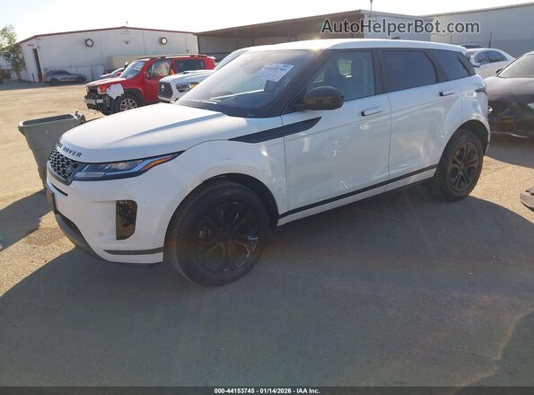 SALZJ2FX7MH122942 2021 LAND ROVER RANGE ROVER EVOQUE Белый Передняя левая четверть