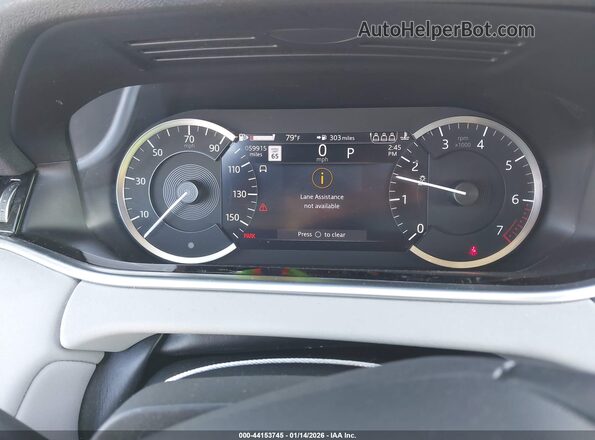 SALZJ2FX7MH122942 2021 LAND ROVER RANGE ROVER EVOQUE Белый Вид задних сидений