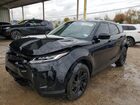 2023 Land Rover Range Rover Evoque S Black vin: SALZJ2FX7PH190422 Damage: Left Front Tire, Worn, Replacement Required