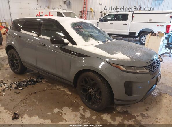 SALZP2FX3NH169448 2022 LAND ROVER RANGE ROVER EVOQUE Gray წინა მარჯვენა