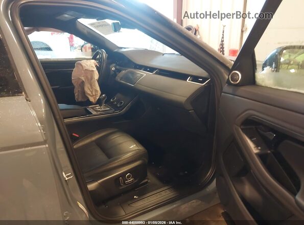 SALZP2FX3NH169448 2022 LAND ROVER RANGE ROVER EVOQUE Gray წინა სალონის ხედი