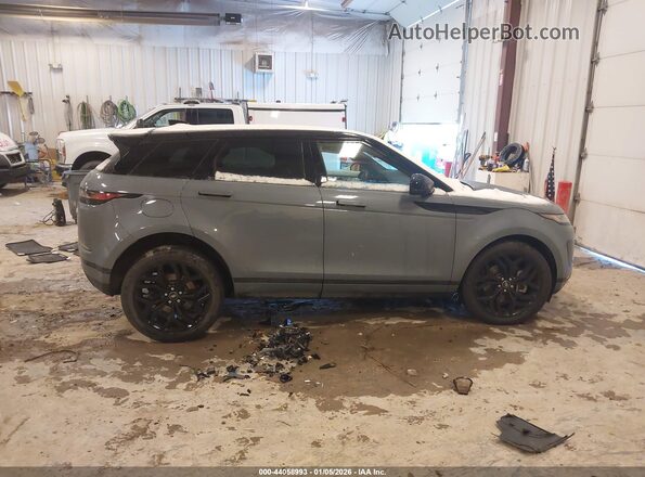 SALZP2FX3NH169448 2022 LAND ROVER RANGE ROVER EVOQUE Gray უკანა სალონის ხედი