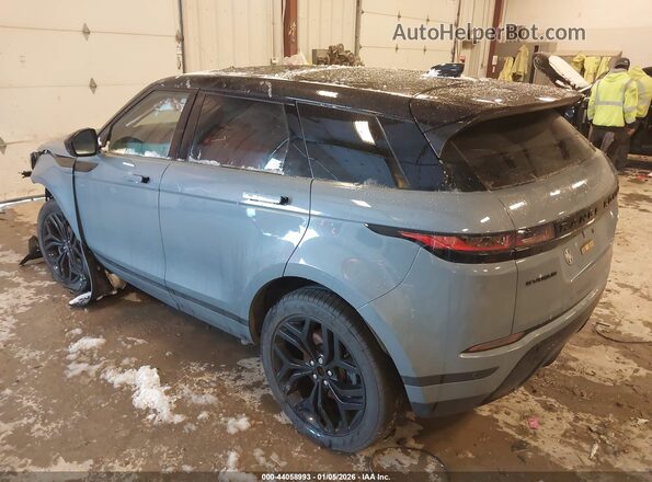 SALZP2FX3NH169448 2022 LAND ROVER RANGE ROVER EVOQUE Gray უკანა მარცხენა