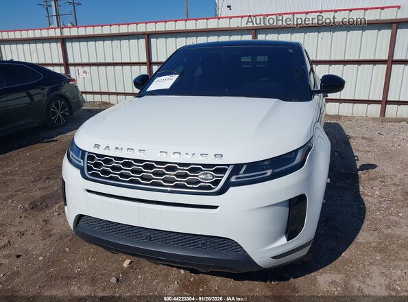 SALZP2FX5LH077903 2020 LAND ROVER RANGE ROVER EVOQUE White Widok z przodu