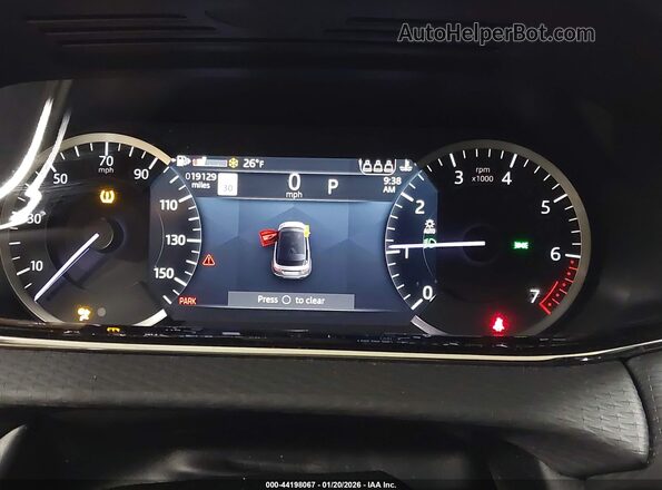 SALZT2FX9PH186253 2023 LAND ROVER RANGE ROVER EVOQUE White Widok tylnych siedzeń