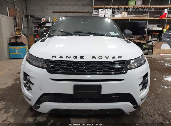 SALZT2FX9PH186253 2023 LAND ROVER RANGE ROVER EVOQUE White Widok zestawu wskaźników