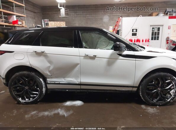 SALZT2FX9PH186253 2023 LAND ROVER RANGE ROVER EVOQUE White Widok wnętrza z tyłu
