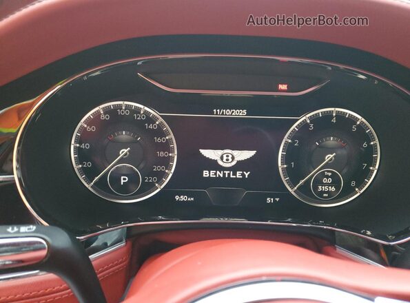 SCBCG2ZG1LC075056 2020 BENTLEY OTHER Белый Вид щитка приборов