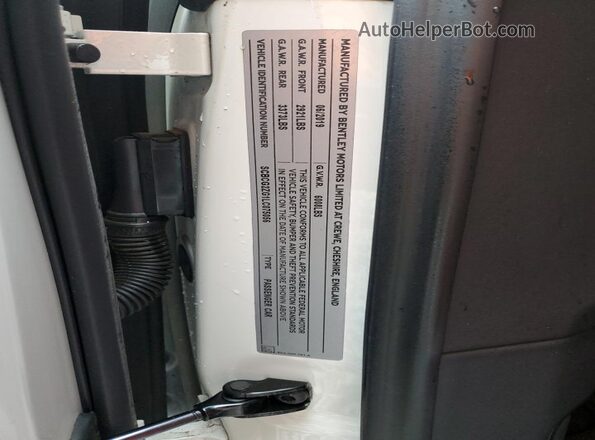SCBCG2ZG1LC075056 2020 BENTLEY OTHER Белый Вид подкапотного пространства