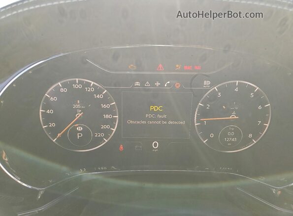 SCBCG2ZG1LC076045 2020 BENTLEY OTHER Blue Vista del cuadro de instrumentos