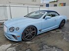 2022 Bentley Continental Gt Синий vin: SCBDG4ZG6NC094432