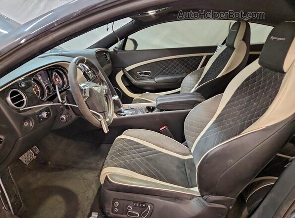 SCBFB7ZA0HC063802 2017 BENTLEY OTHER Gray Вид салону спереду