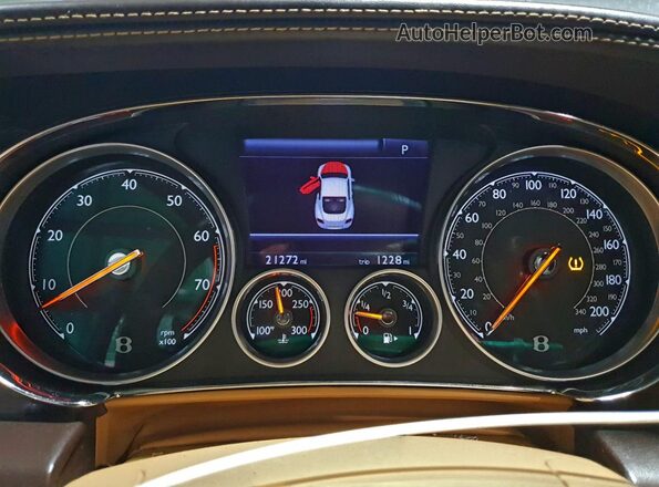 SCBFH7ZA5GC054817 2016 BENTLEY OTHER Gray ხელსაწყოთა პანელის ხედი