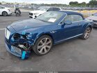2016 Bentley Continental Gt W12 Синий vin: SCBGU3ZA3GC052654