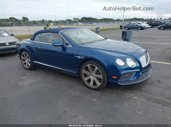 SCBGU3ZA3GC052654 2016 BENTLEY OTHER Синий Передняя правая четверть