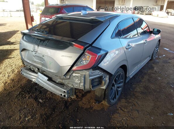 SHHFK7H45MU412716 2021 HONDA CIVIC Серебряный Задняя правая четверть
