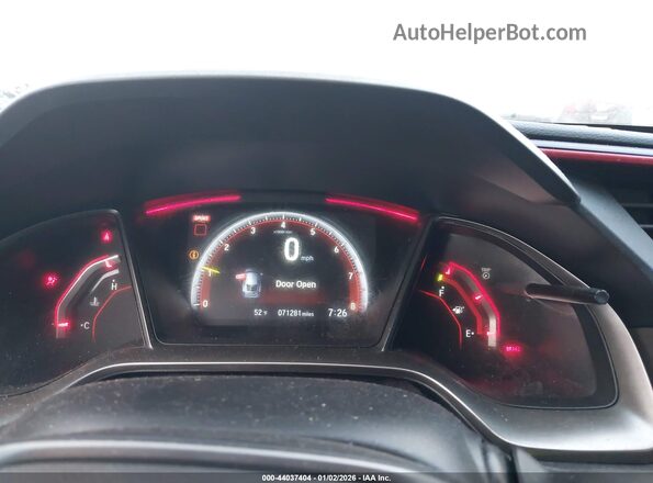 SHHFK8G70LU201004 2020 HONDA CIVIC TYPE R Белый Вид задних сидений