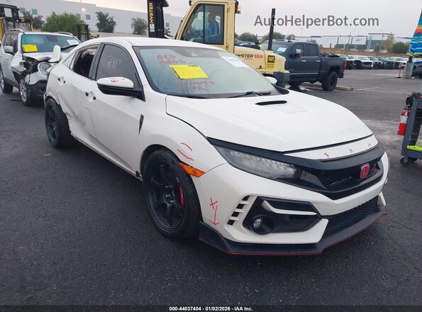 SHHFK8G70LU201004 2020 HONDA CIVIC TYPE R Белый Передняя правая четверть