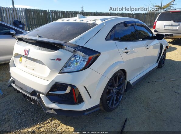 SHHFK8G71MU200283 2021 HONDA CIVIC TYPE R Белый Задняя правая четверть