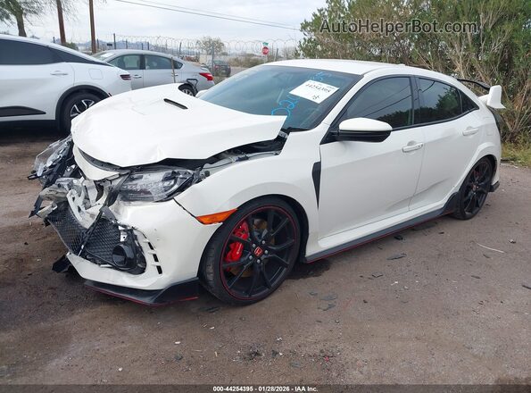 SHHFK8G76KU200535 2019 HONDA CIVIC TYPE R White Przód lewy