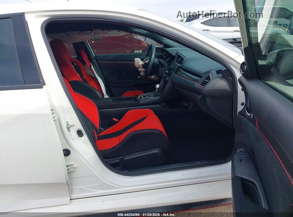 SHHFK8G76KU200535 2019 HONDA CIVIC TYPE R White Widok wnętrza z przodu