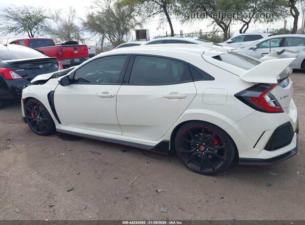 SHHFK8G76KU200535 2019 HONDA CIVIC TYPE R White Widok wnętrza 360 stopni