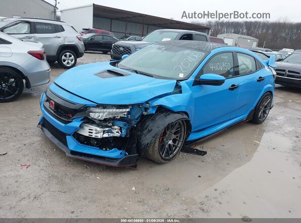 SHHFK8G76MU203065 2021 HONDA CIVIC TYPE R Blue Vista tres cuartos delantera izquierda