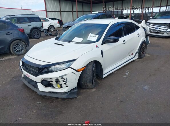 SHHFK8G78MU201883 2021 HONDA CIVIC TYPE R Белый Передняя левая четверть