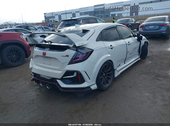 SHHFK8G78MU201883 2021 HONDA CIVIC TYPE R Белый Задняя правая четверть