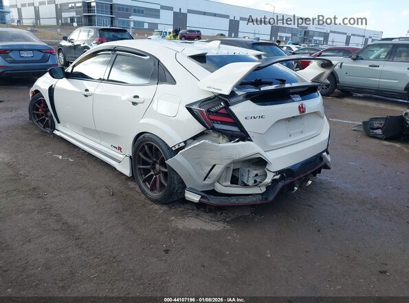 SHHFK8G78MU201883 2021 HONDA CIVIC TYPE R Белый Задняя левая четверть