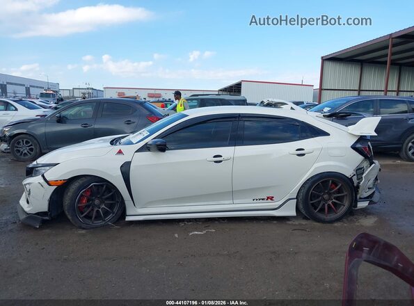 SHHFK8G78MU201883 2021 HONDA CIVIC TYPE R Белый Панорамный вид салона 360°
