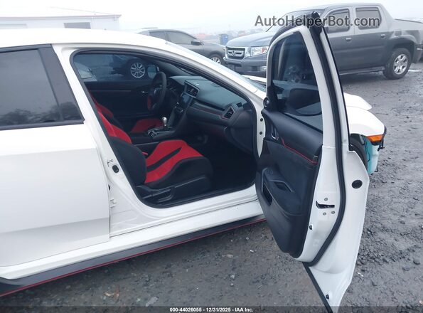 SHHFK8G79LU200997 2020 HONDA CIVIC TYPE R Белый Вид салона спереди