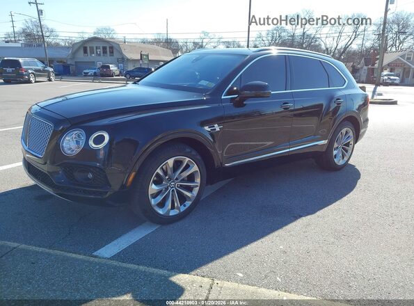 SJAAC2ZV1HC013275 2017 BENTLEY BENTAYGA Черный Передняя левая четверть