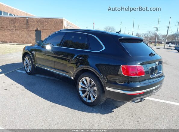 SJAAC2ZV1HC013275 2017 BENTLEY BENTAYGA Черный Задняя левая четверть