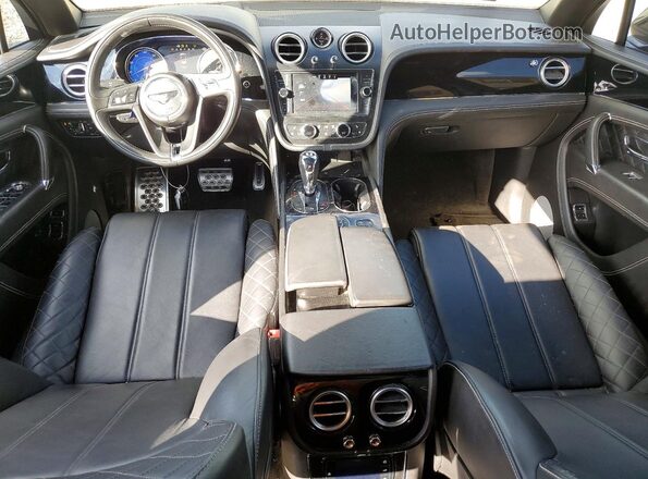 SJAAC2ZV2HC013821 2017 BENTLEY BENTAYGA Black Vista del salpicadero