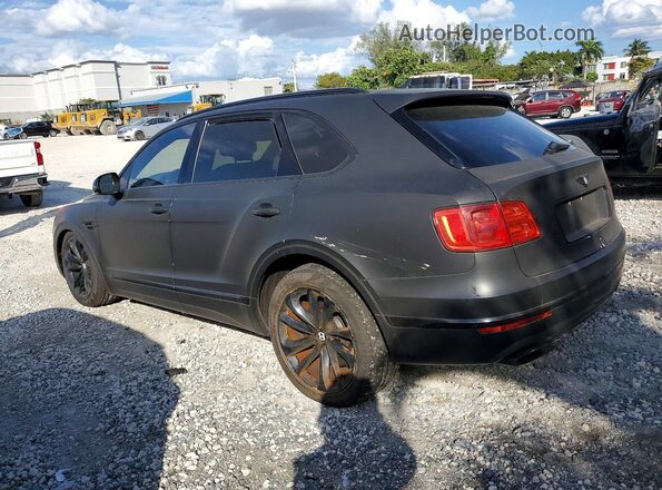SJAAC2ZV2HC013821 2017 BENTLEY BENTAYGA Black Trasero izquierdo