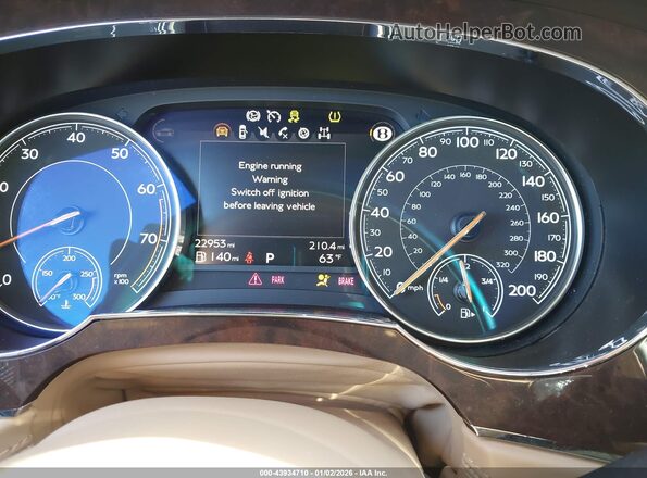 SJAAC2ZV4HC015750 2017 BENTLEY BENTAYGA Черный Вид задних сидений