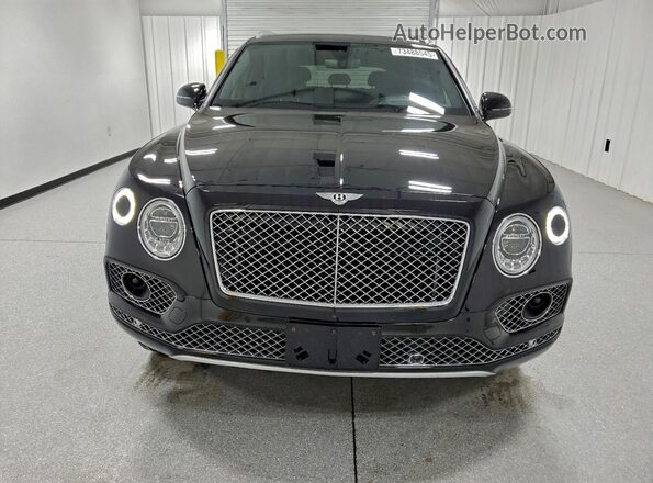 SJAAC2ZV6HC015703 2017 BENTLEY BENTAYGA Черный Вид спереди