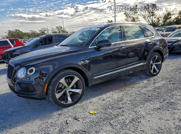 SJAAM2ZV0LC027884 2020 BENTLEY BENTAYGA Черный Передняя левая четверть