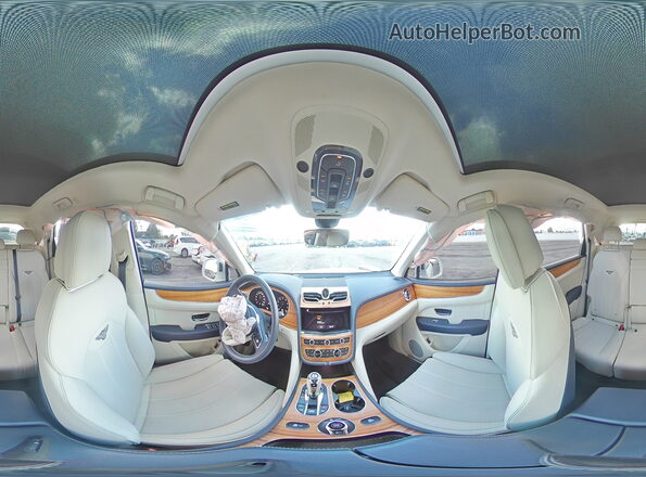 SJAAT2ZV4PC023927 2023 BENTLEY BENTAYGA Белый Панорамный вид салона 360°