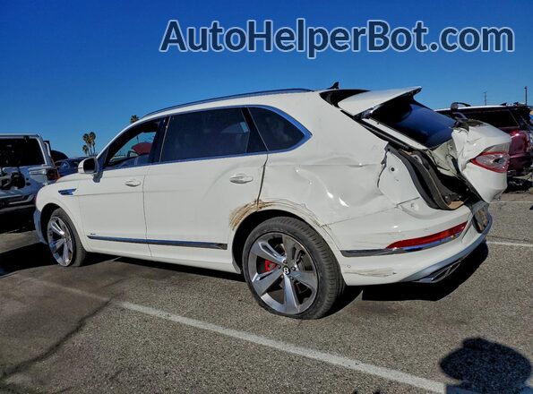 SJAHT2ZV7PC019773 2023 BENTLEY BENTAYGA White Trasero izquierdo