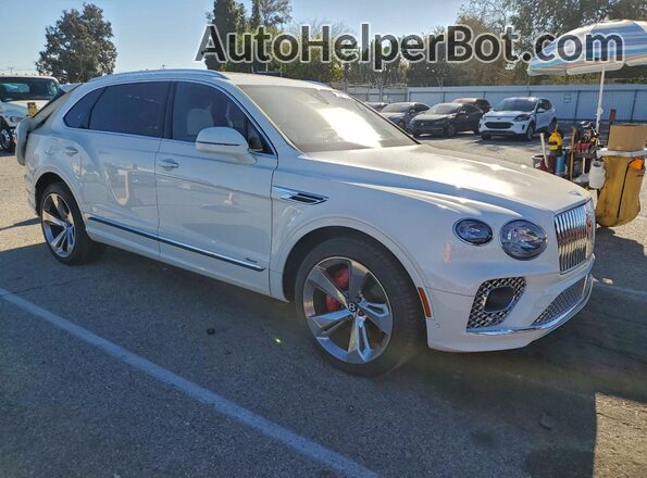 SJAHT2ZV7PC019773 2023 BENTLEY BENTAYGA White Delantero derecho