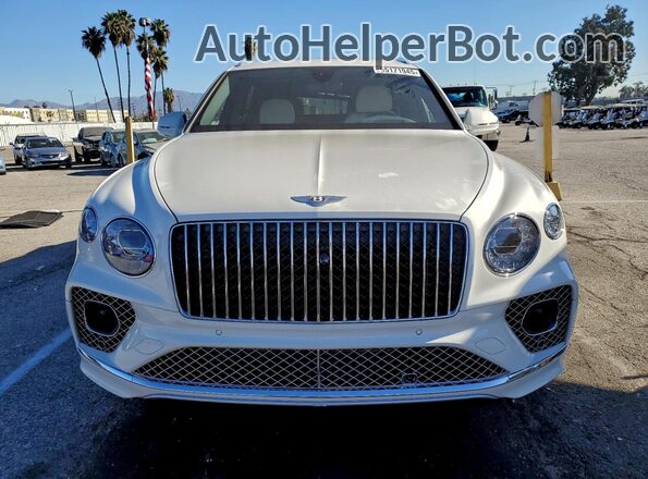 SJAHT2ZV7PC019773 2023 BENTLEY BENTAYGA White Vista frontal