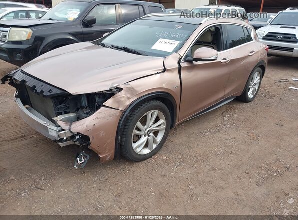 SJKCH5CP4KA008012 2019 INFINITI QX30 Pink Vista tres cuartos delantera izquierda
