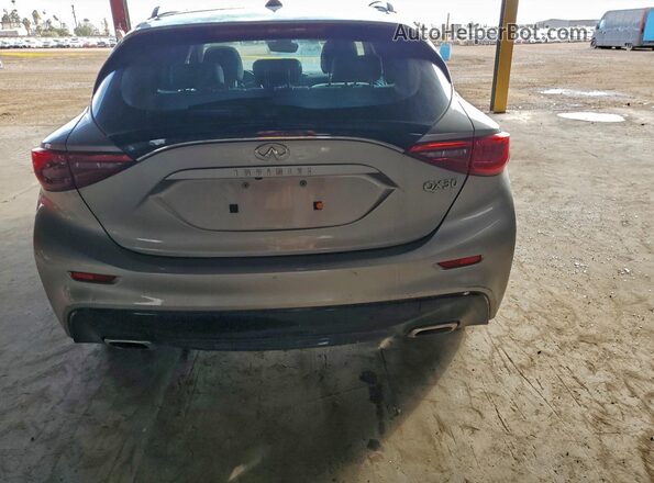 SJKCH5CP4KA011380 2019 INFINITI QX30 Silver Rear view