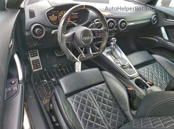 TRUC1AFV1G1013322 2016 AUDI TT Желтый Вид панели приборов