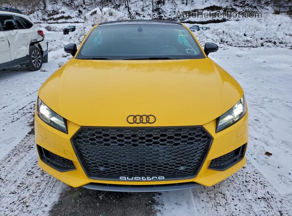 TRUC1AFV1G1013322 2016 AUDI TT Желтый Вид спереди