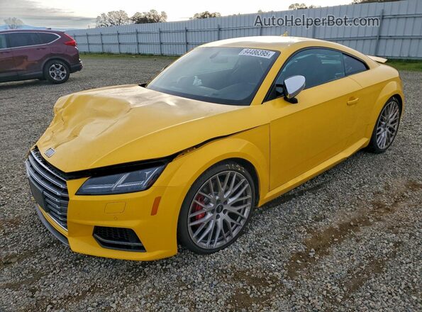 TRUC1AFV3G1031918 2016 AUDI TT Желтый Передняя левая четверть